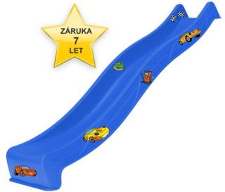 SKLUZAVKA Monkey´s Home Eko-Line s přípojkou na vodu modrá 2,90 m 7 let záruka + dárek SKLUZAVKA Monkey´s Home Eko-Line s přípojkou na vodu modrá 2,90 m 7 let záruka + dárek